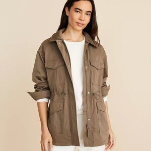 Lou & Grey Water-Resistant Utility Jacket